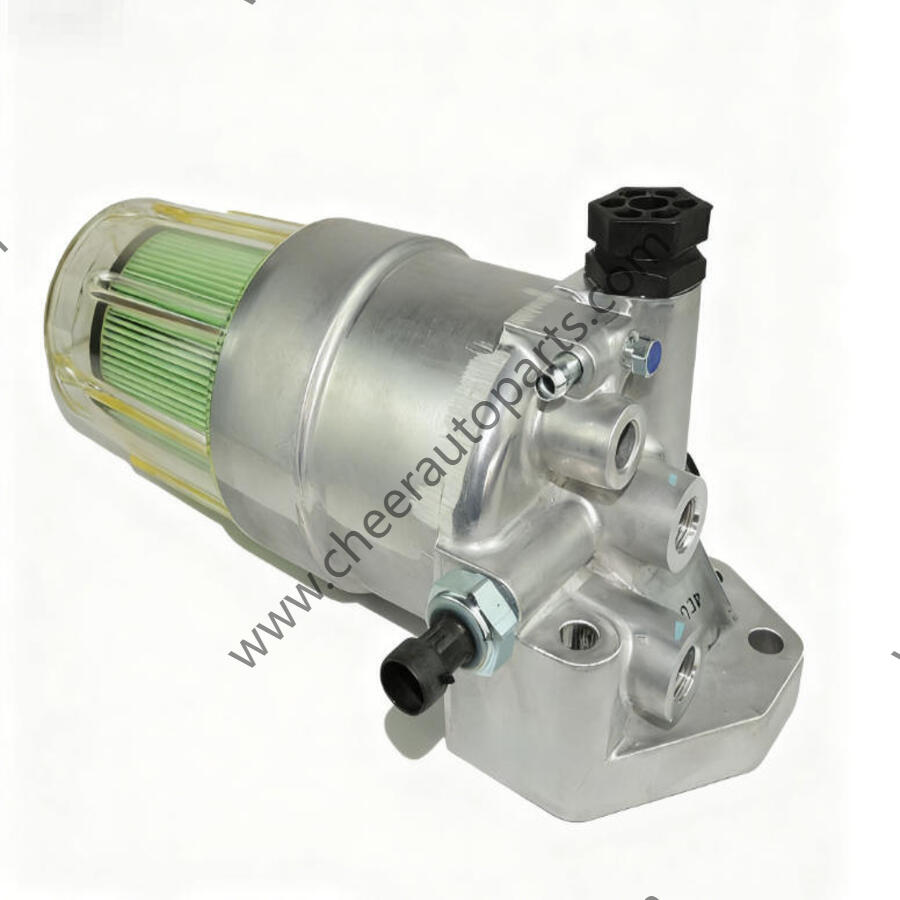 4HK1 6HK1 Fuel Filter Assembly with Sedimenter Cup for NQR FVR Truck OEM Part  8981354790 