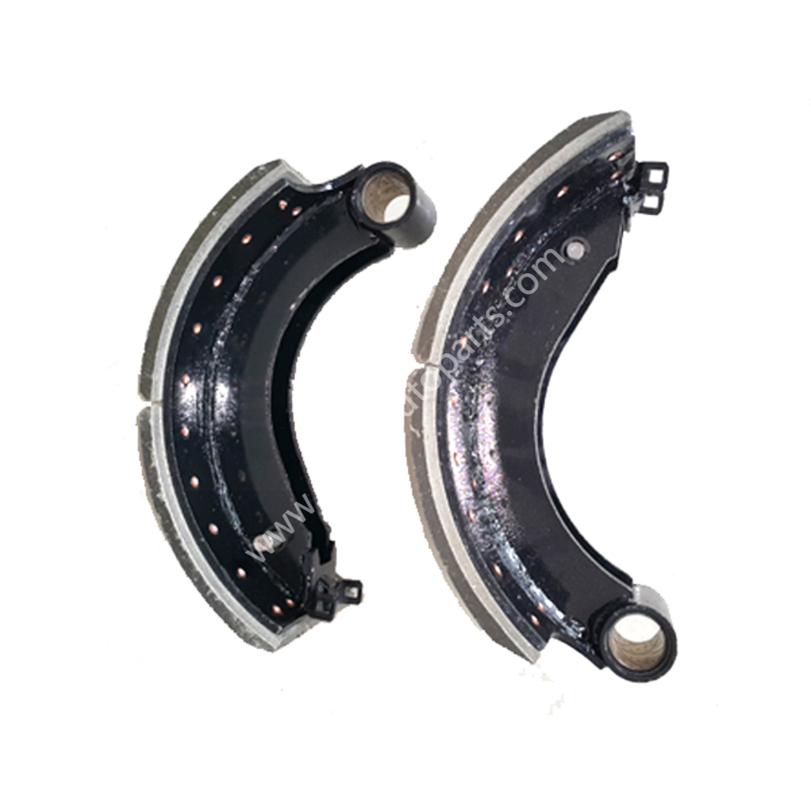Brake Shoes with Lining and Bushing for Mitsubishi Fuso Super Great  FV51J Tuck OEM Parts MK529696 MK529695