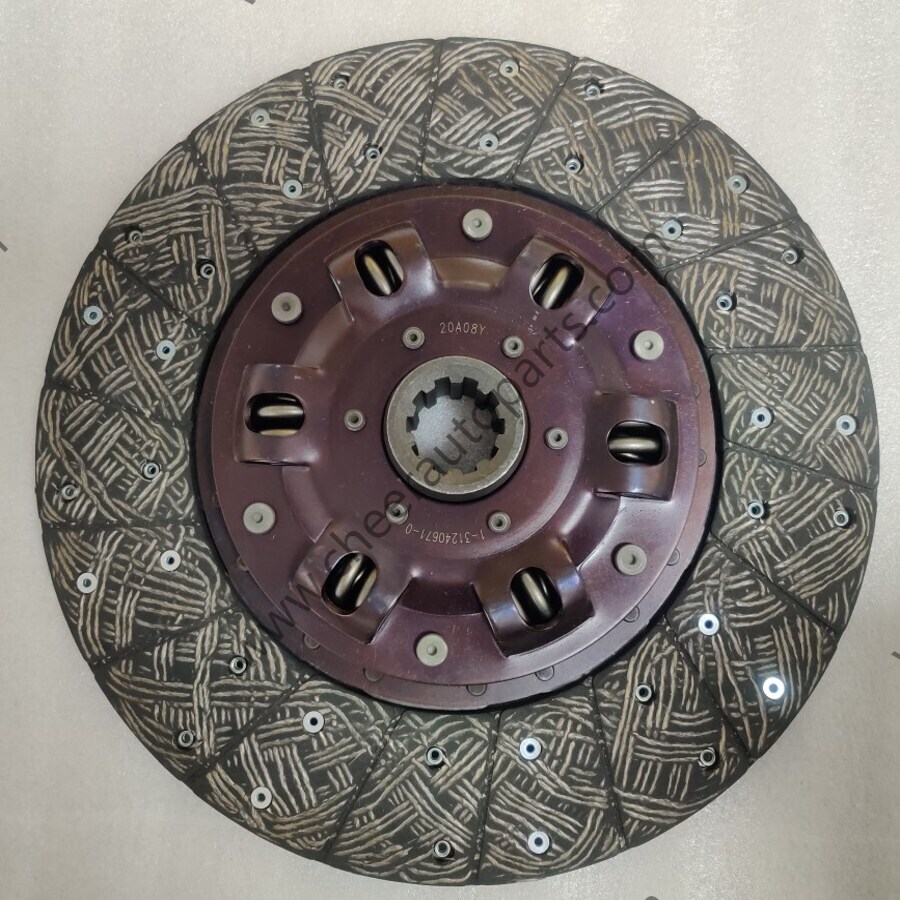 Clutch Disc For ISUZU FTR NRR FRR Forward Truck 1-31240662-0 Engine 6HE1 6HL1 350MM