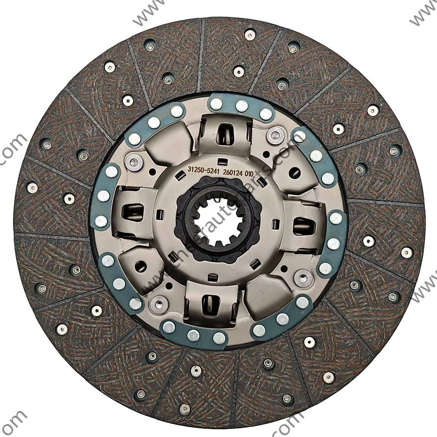 Clutch Disc with Facing 31250-E0320 for HINO Ranger H07D J08C Truck Parts