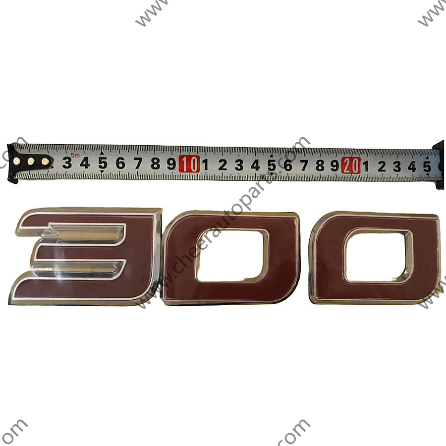 Embossed HINO 300 Grill Emblem Badge For Hino Dutro XZU Toyota Truck Panel  S0871-E9036G