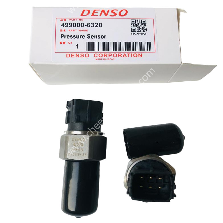 Fuel Pressure Sensor for HINO TOYOTA Truck Engine Injector Common Rail Parts 499000-6320